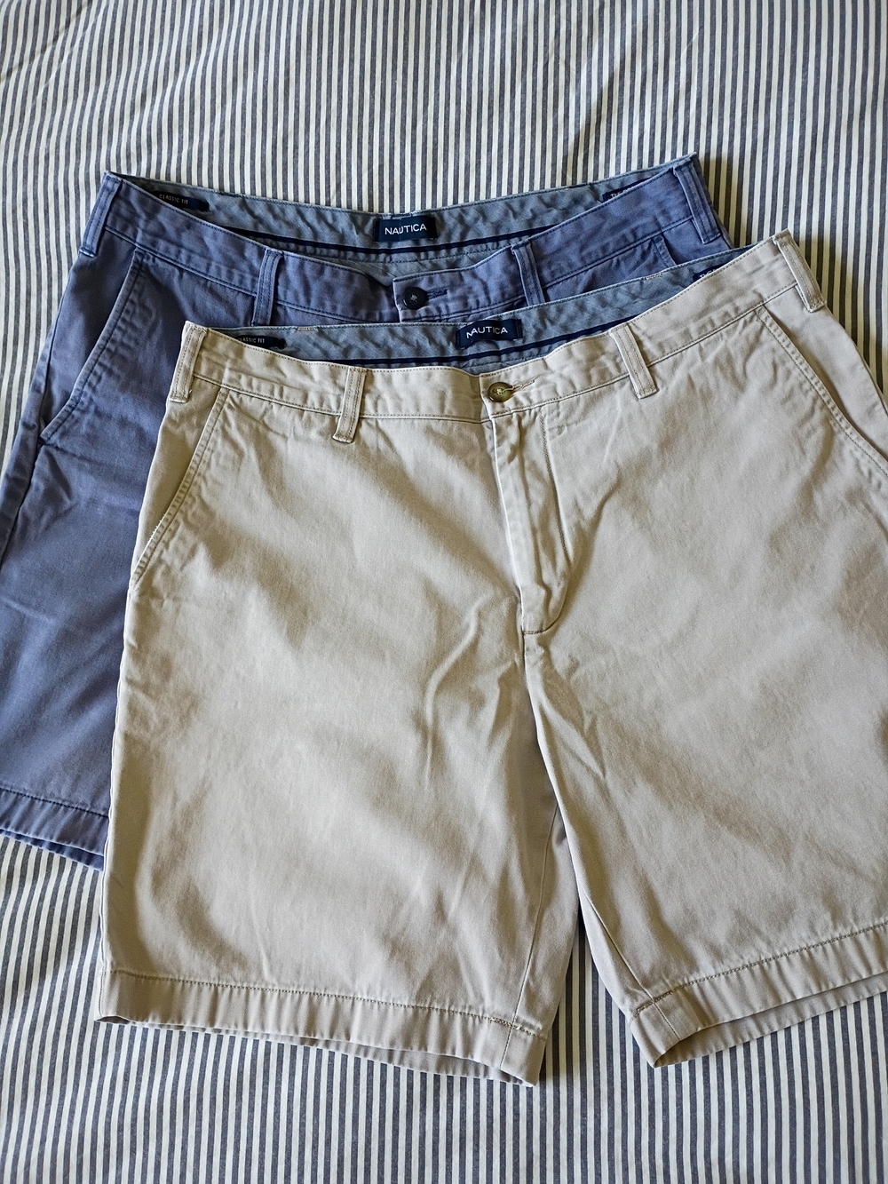 Nautica The Deck Short Classic Fit Chino Shorts Bundle
